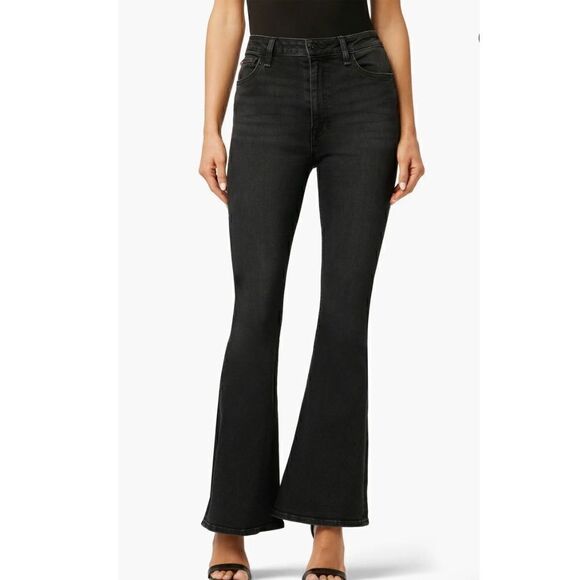 Hudson Black Heidi Rogue High-Rise Flare Nebula Jeans - Picture 4 of 16